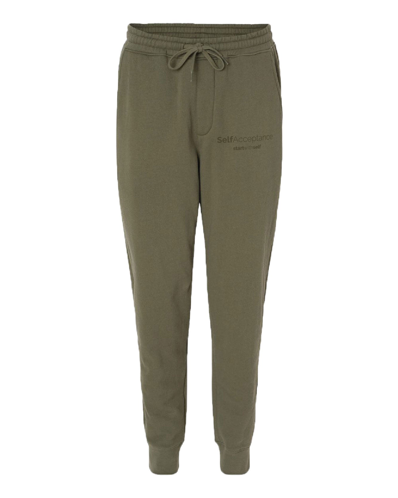 Self Acceptance Olive Jogger
