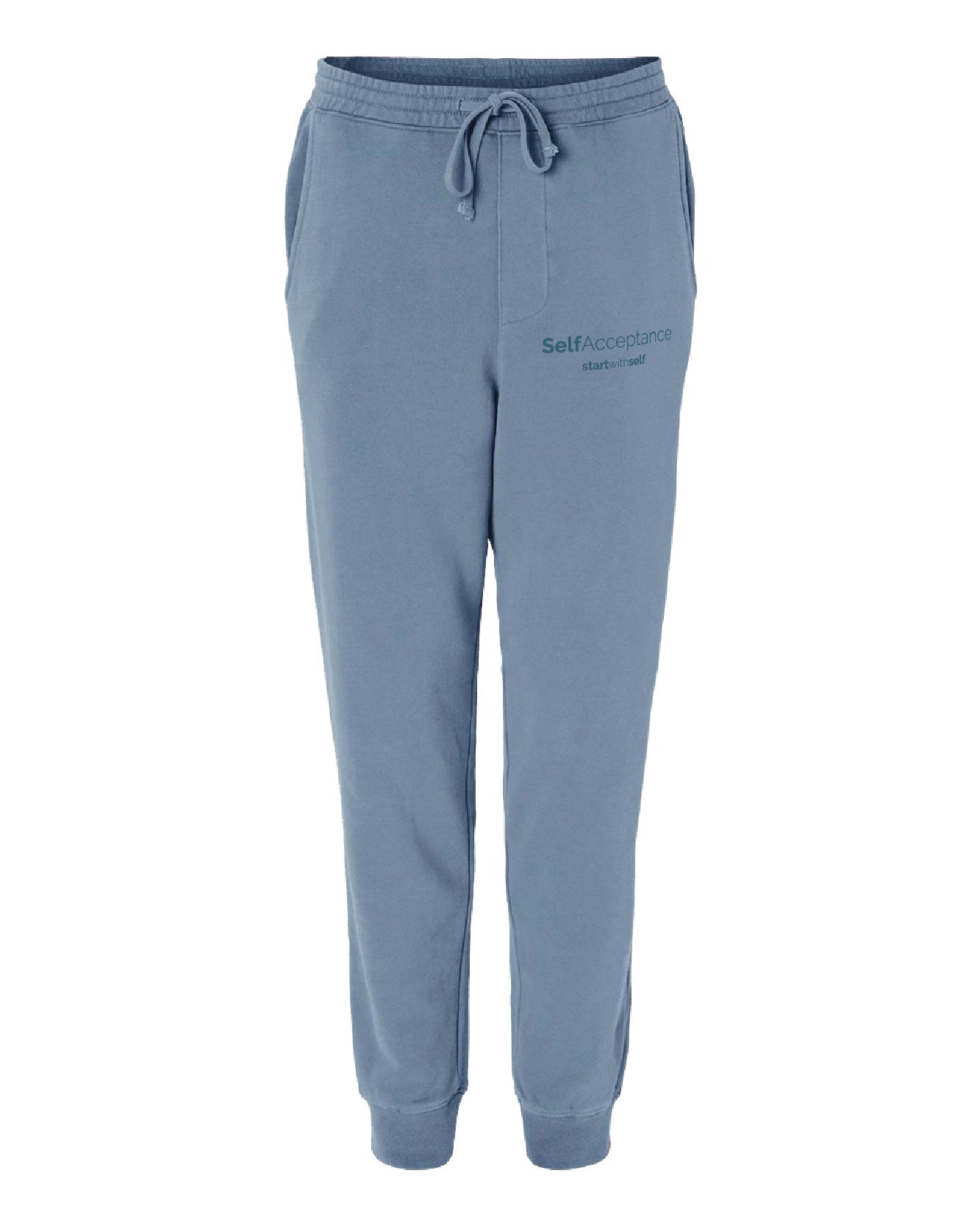Self Acceptance Blue Jogger
