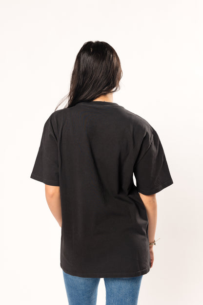 piece by piece black tee