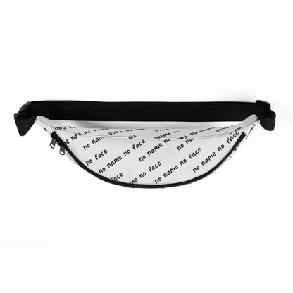 piece by piece fanny pack white